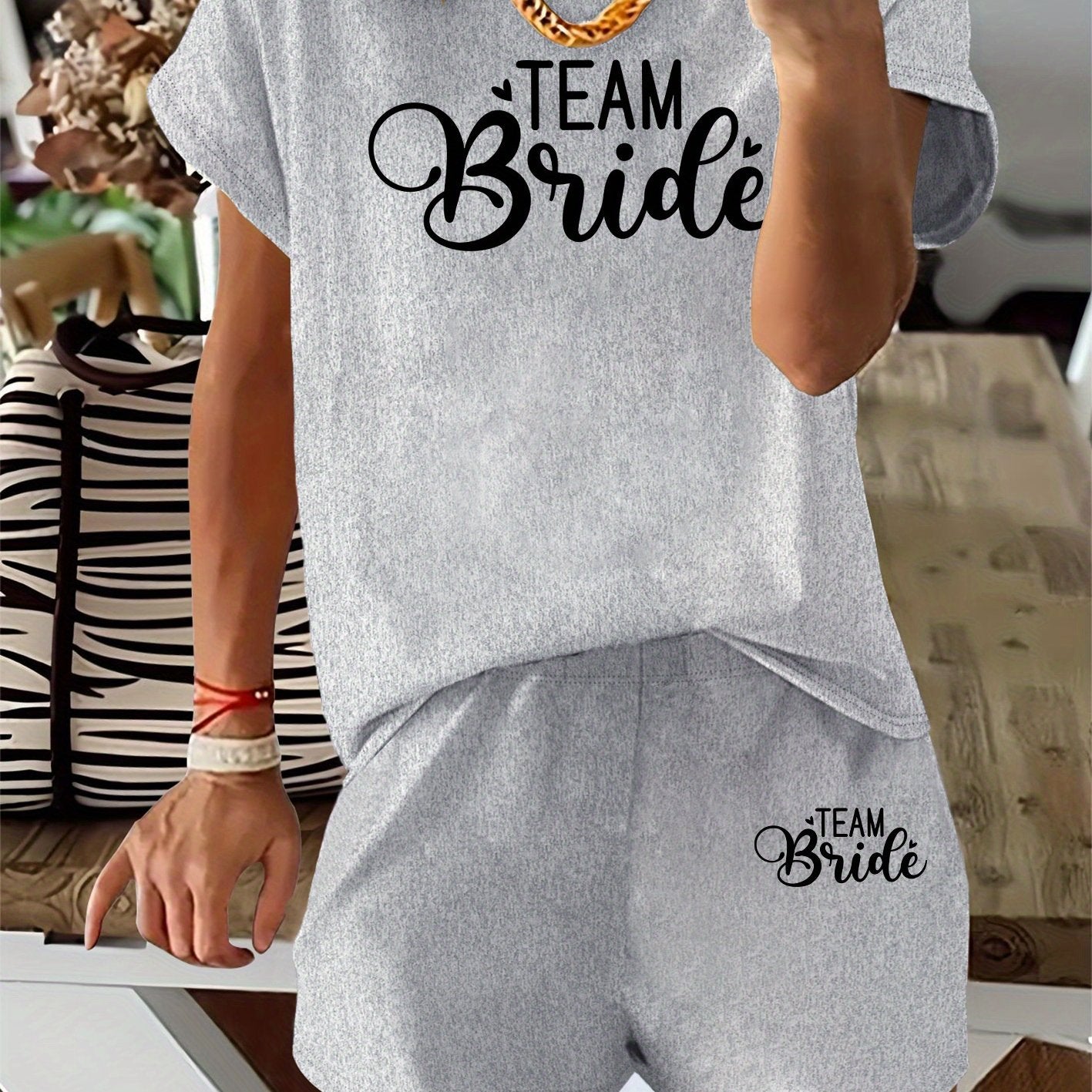"TEAM Bride" Two-Piece Set