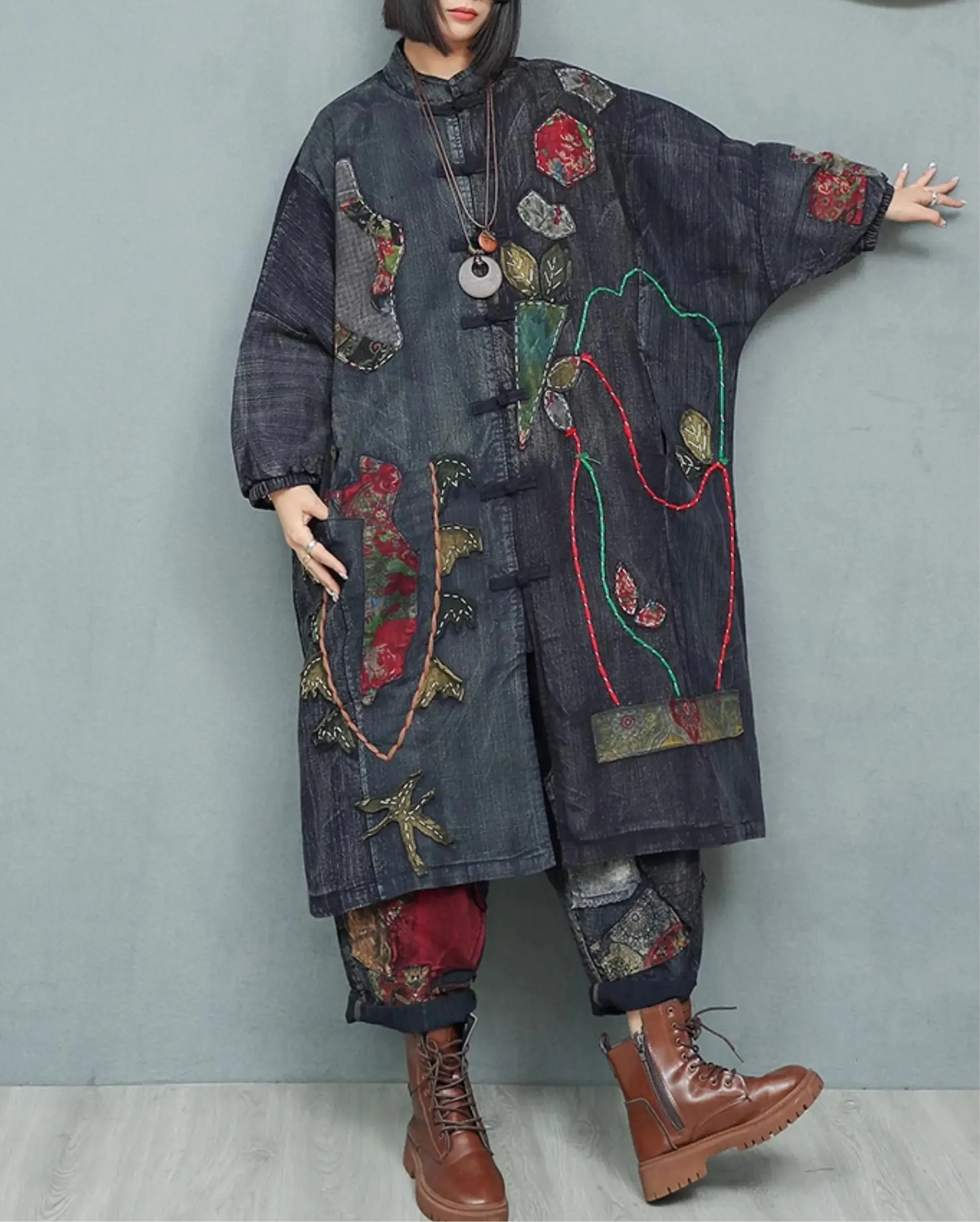 Blue Moon Fashion Windbreaker Denim Coat Blue Moon Fashion House