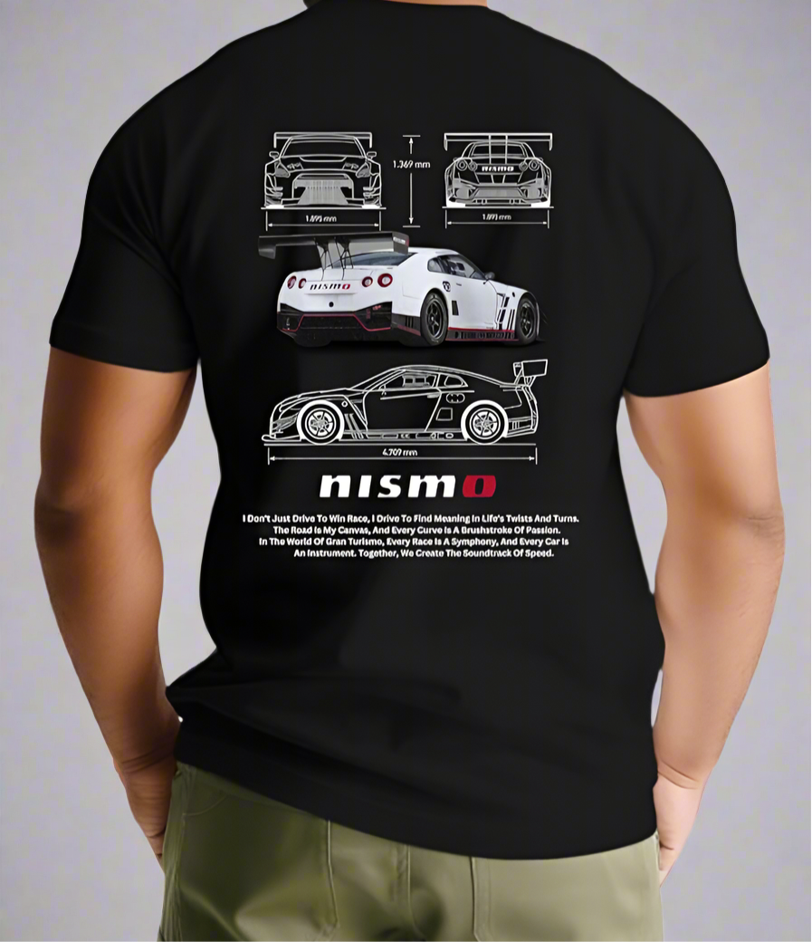 Men's Enthusiasts Loose Fit Plus Size T-shirt
