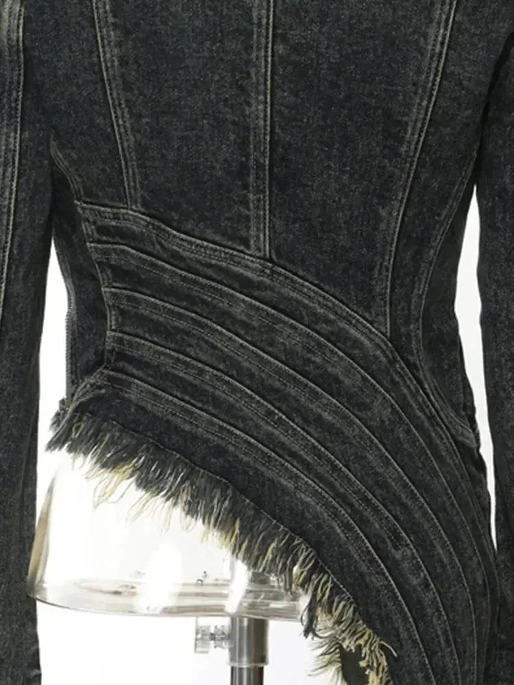 Denim Ira Jacket Blue Moon Fashion House
