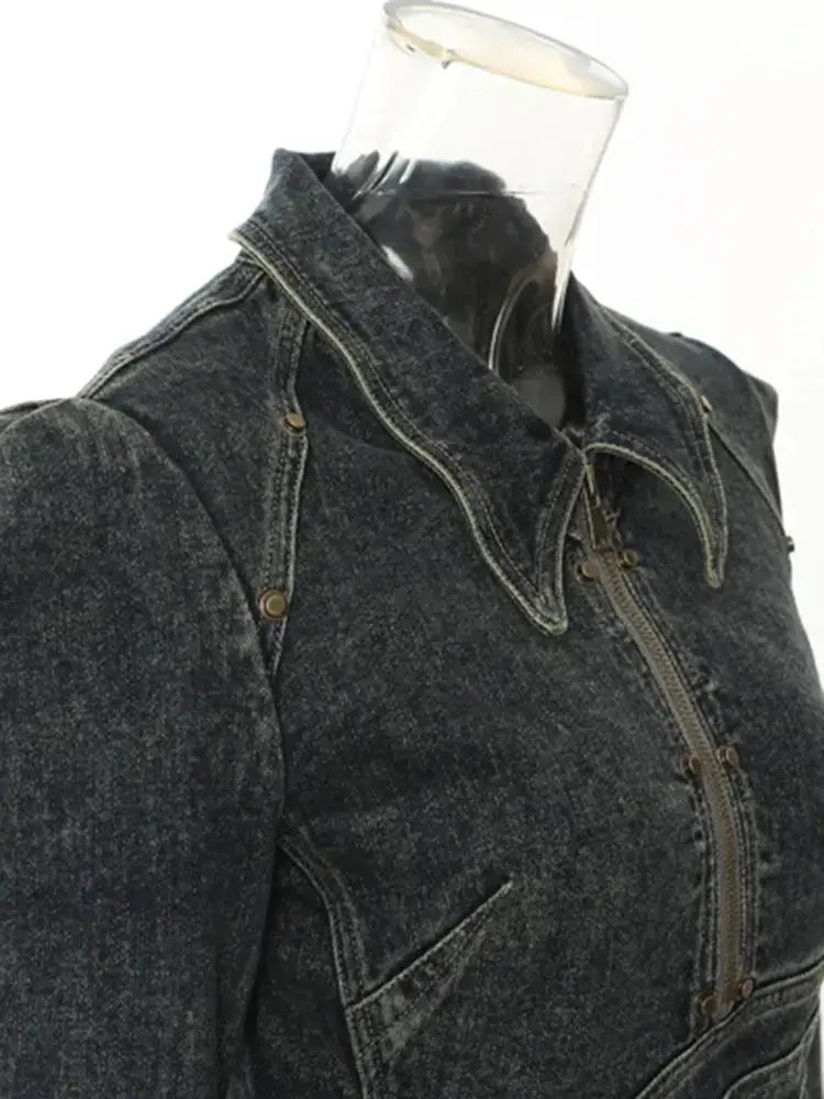 Denim Ira Jacket Blue Moon Fashion House
