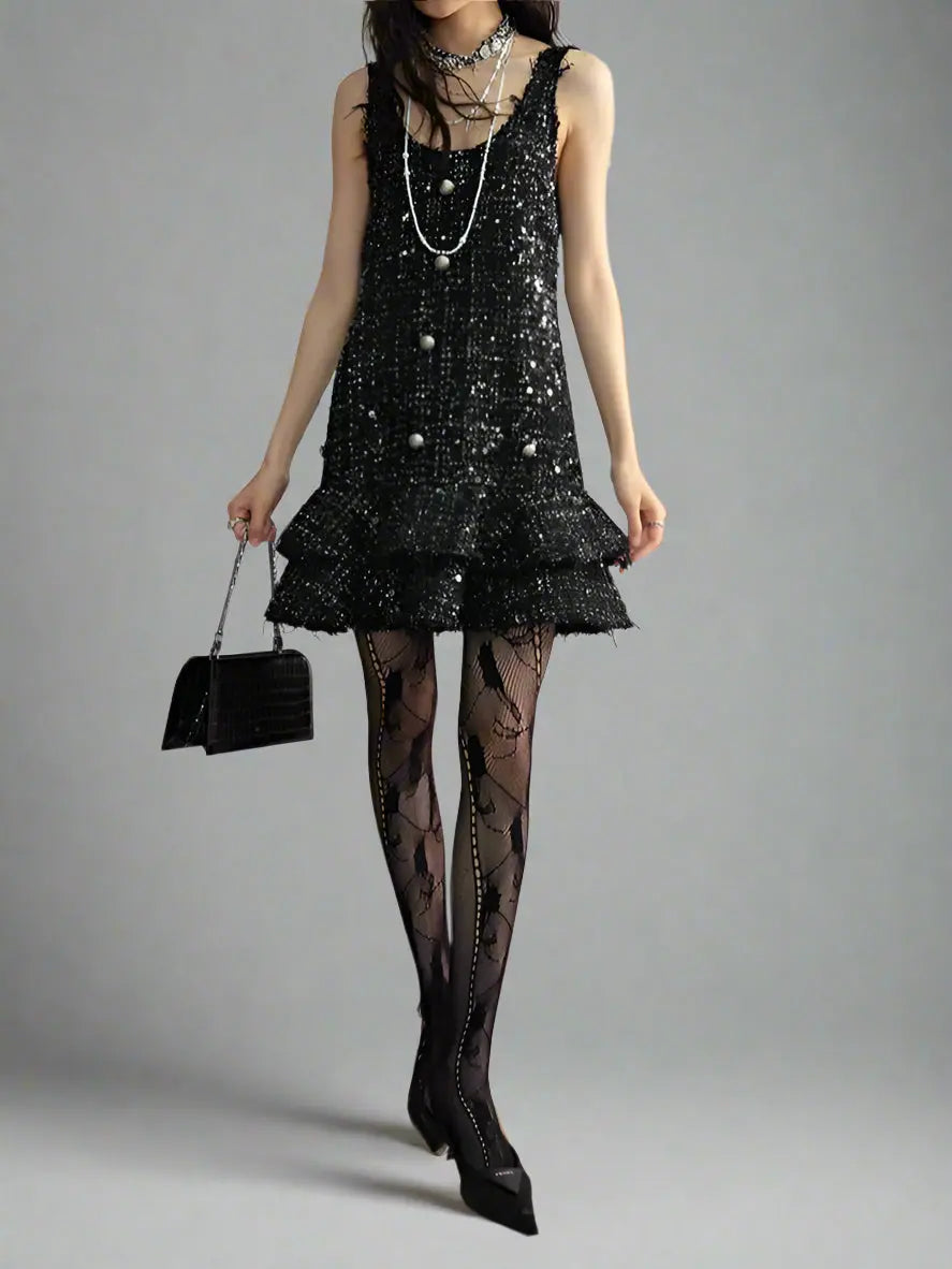 Ebon Dress Blue Moon Fashion House
