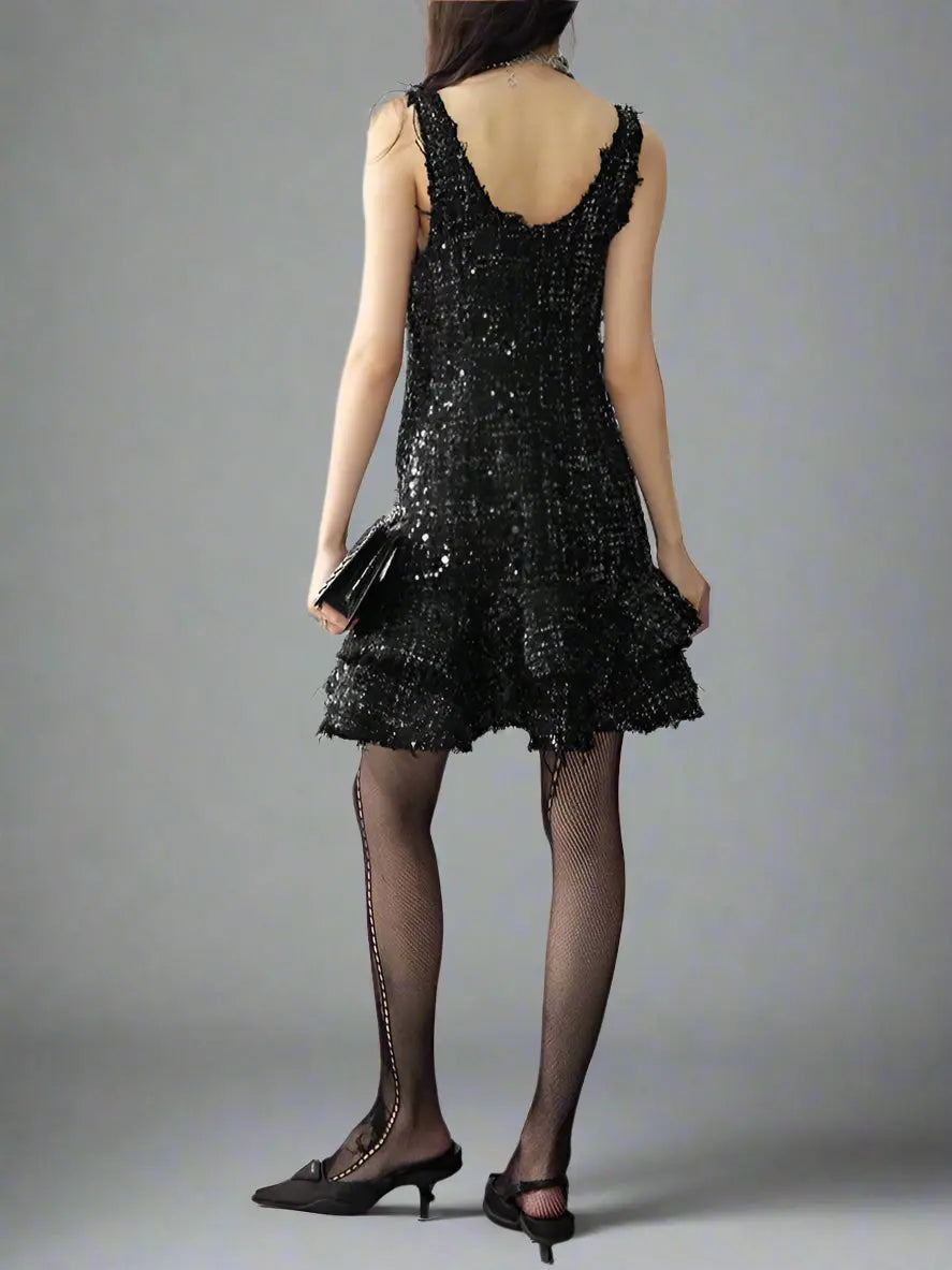 Ebon Dress Blue Moon Fashion House