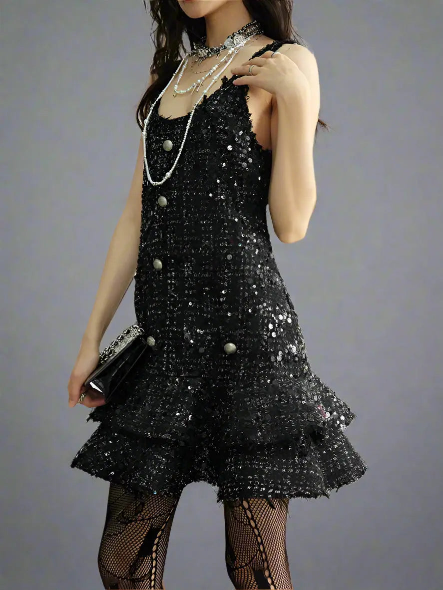 Ebon Dress Blue Moon Fashion House
