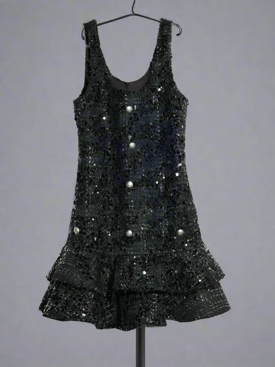 Ebon Dress Blue Moon Fashion House