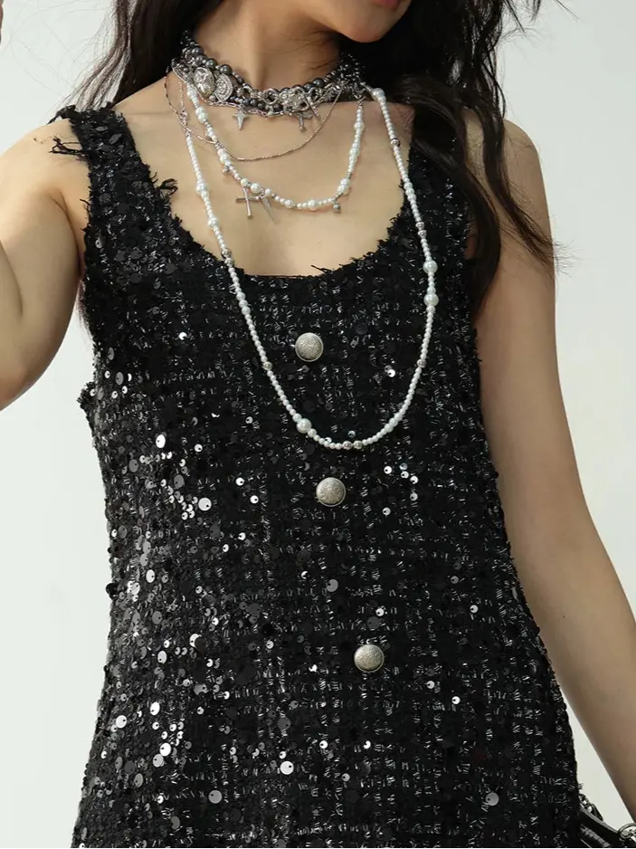 Ebon Dress Blue Moon Fashion House