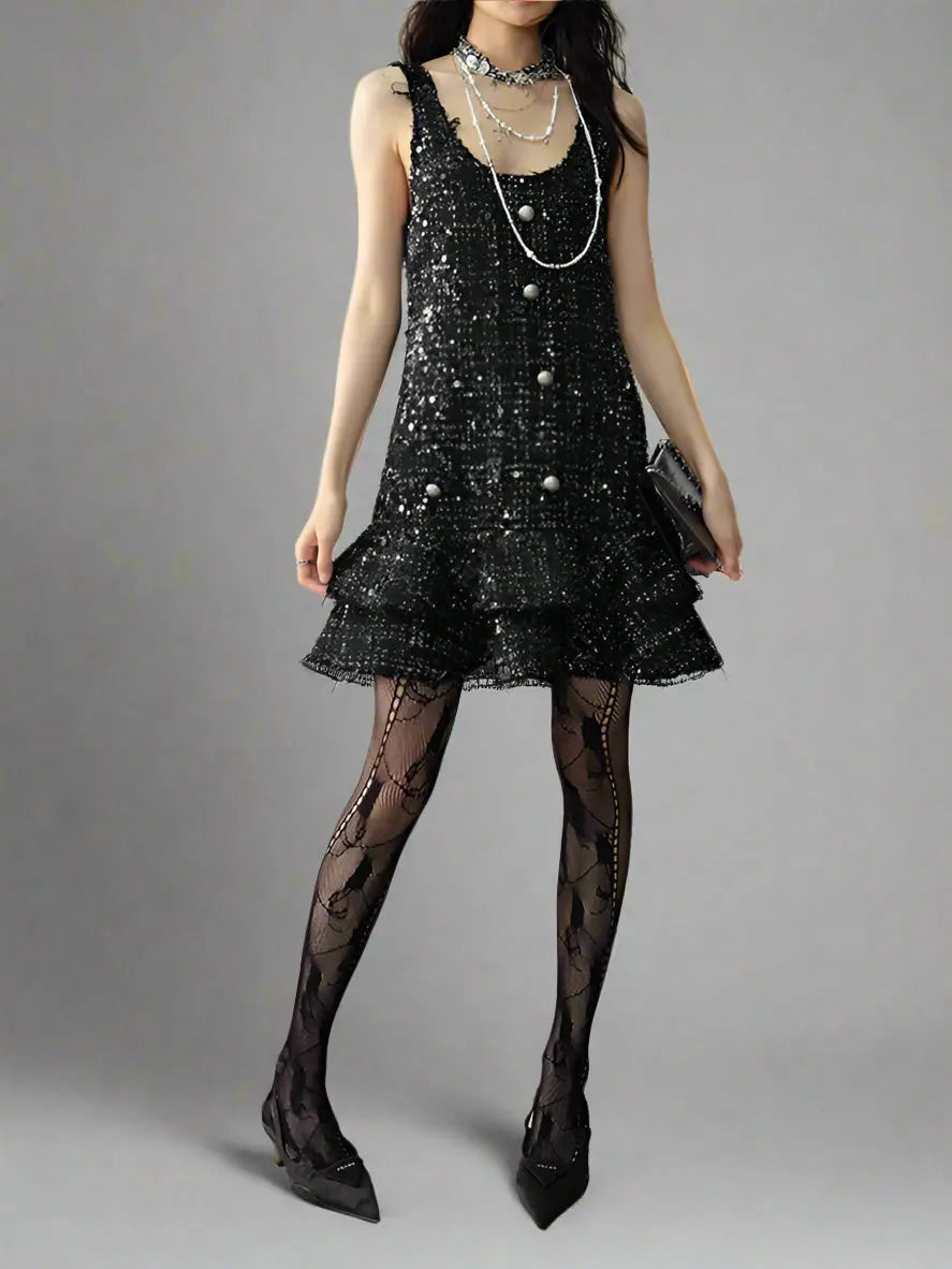 Ebon Dress Blue Moon Fashion House