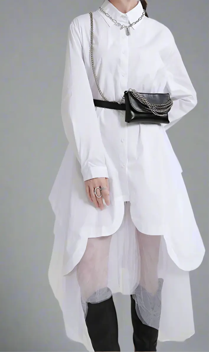 Jet Shirt Dress Blue Moon Fashion House