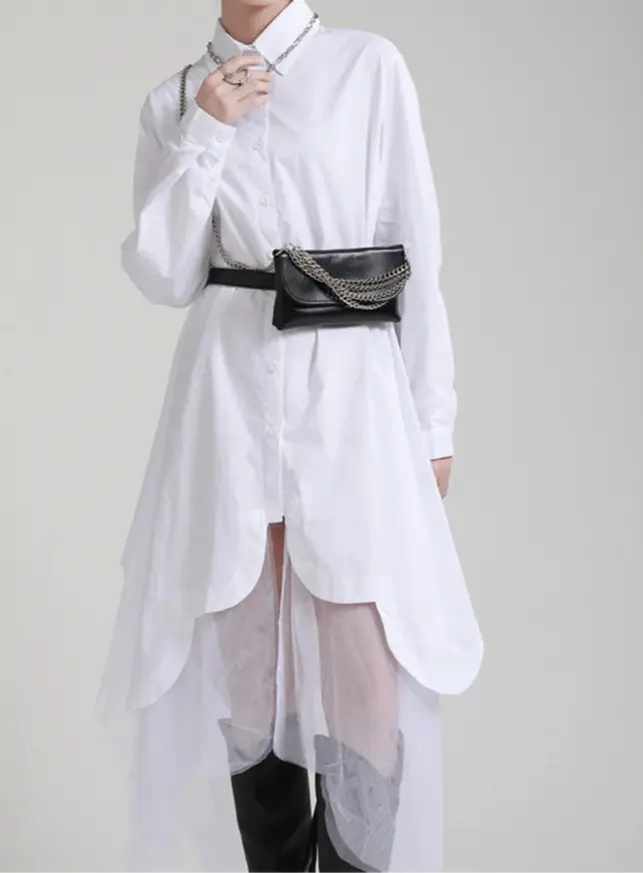 Jet Shirt Dress Blue Moon Fashion House