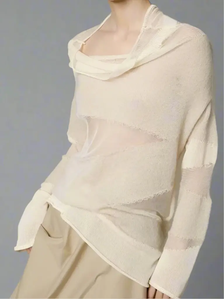 Rita Mesh Top Blue Moon Fashion House
