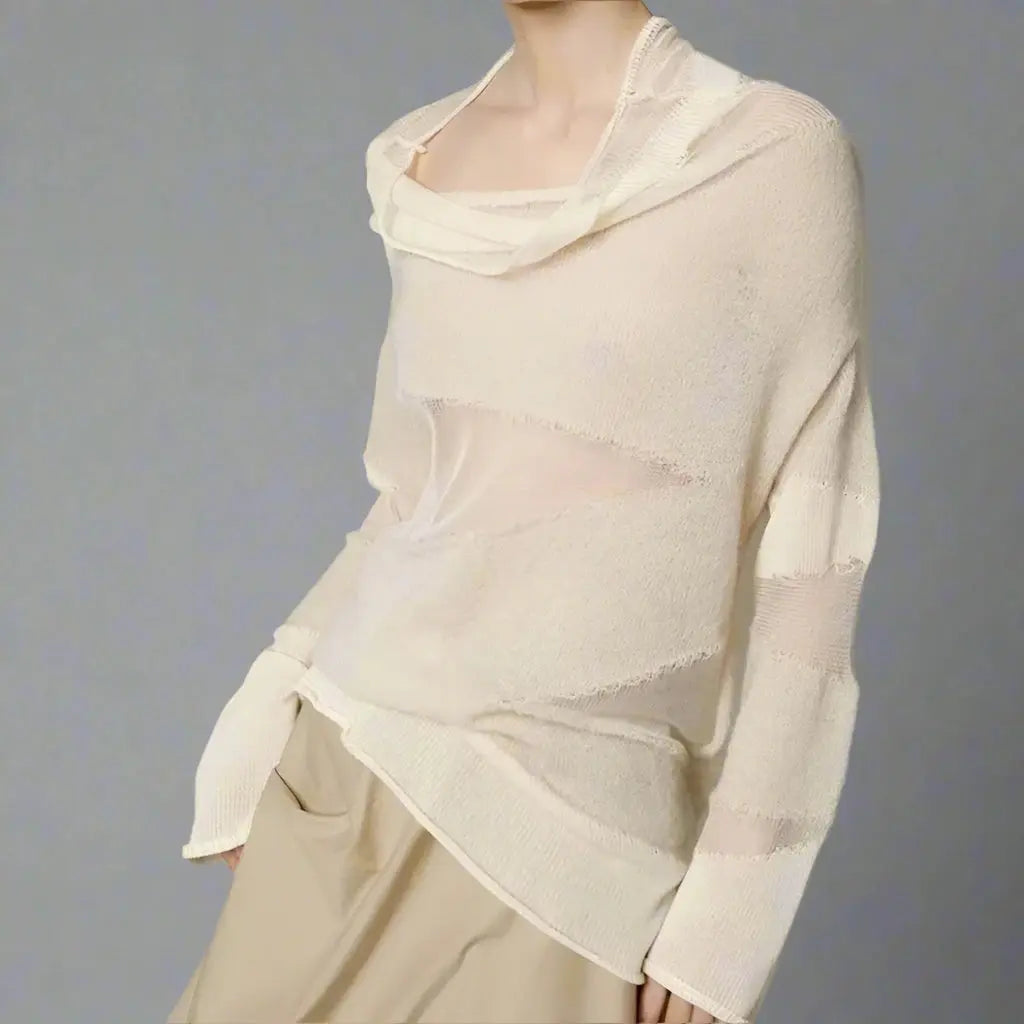 Rita Mesh Top Blue Moon Fashion House