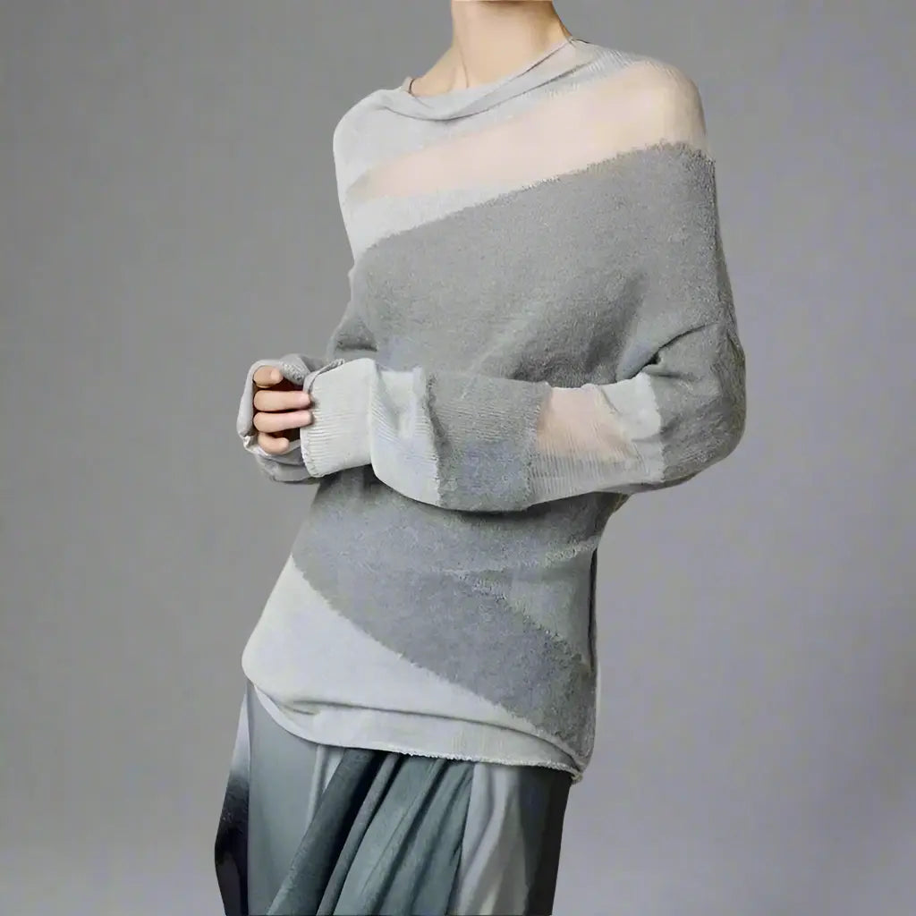 Rita Mesh Top Blue Moon Fashion House