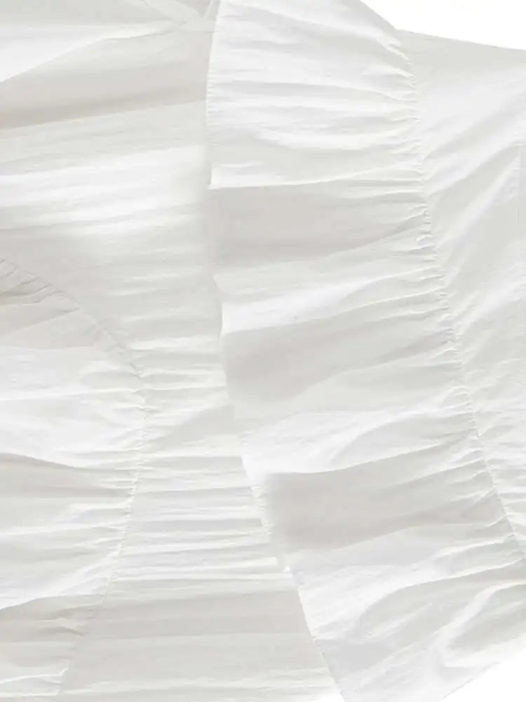 Ruffles Hem Skirt
