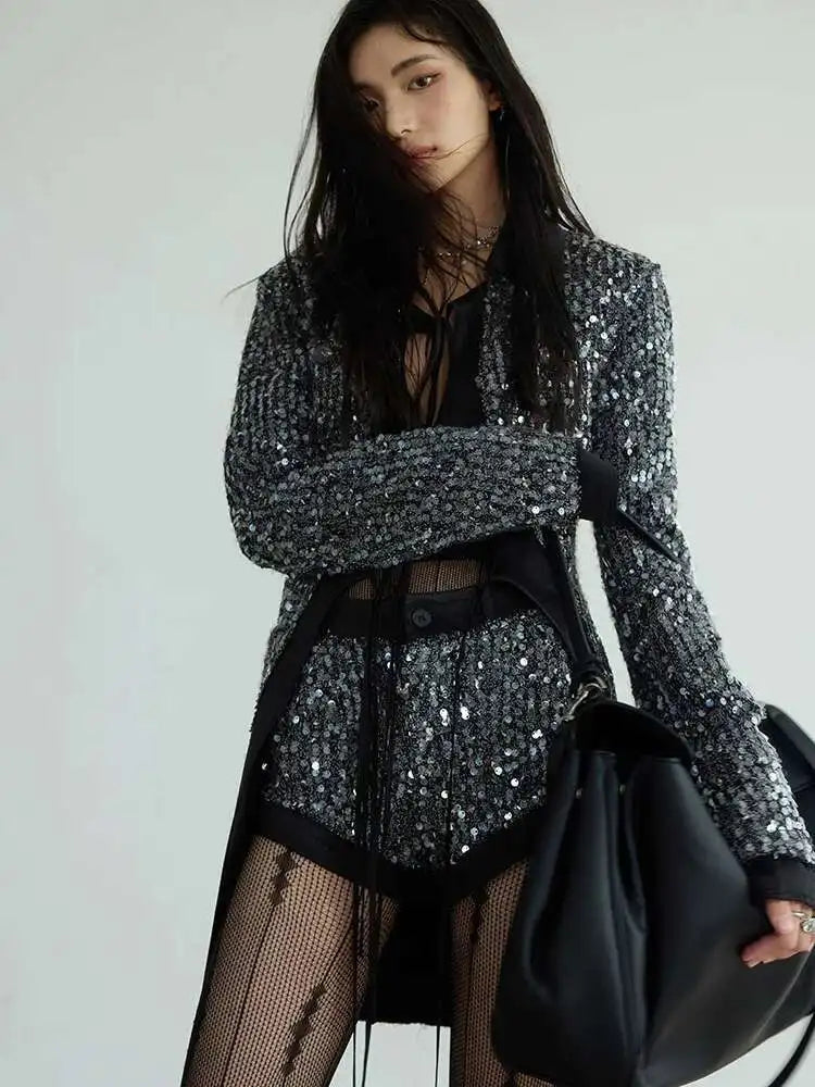 Sequins S Two Piece Suit