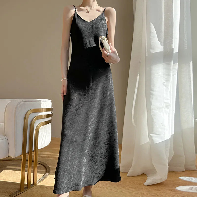 Satin Suspended Dress
