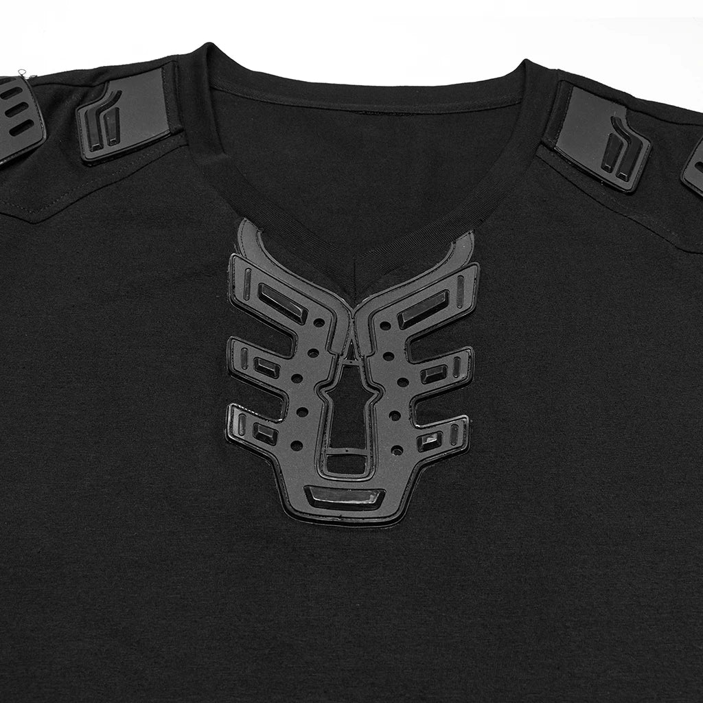 Men's Cyber Punk Short Sleeved Futuristic Avant-garde T-shirt