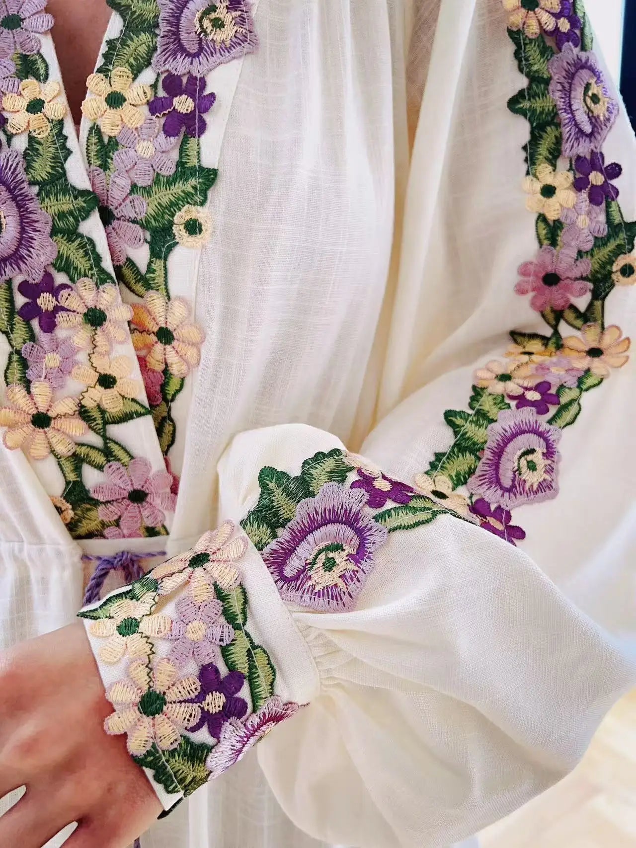 Blue Moon Fashion Embroidery Dress