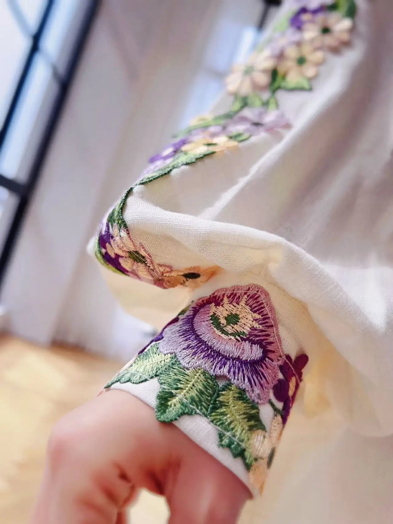 Blue Moon Fashion Embroidery Dress