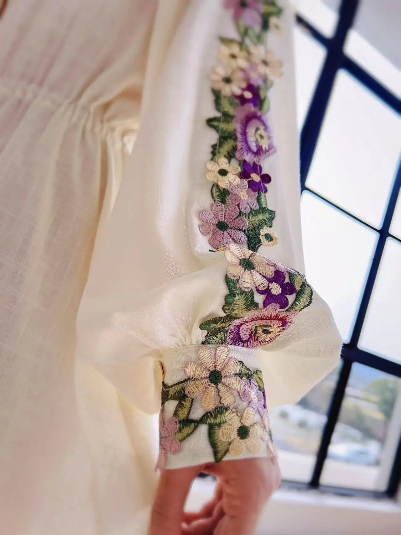 Blue Moon Fashion Embroidery Dress