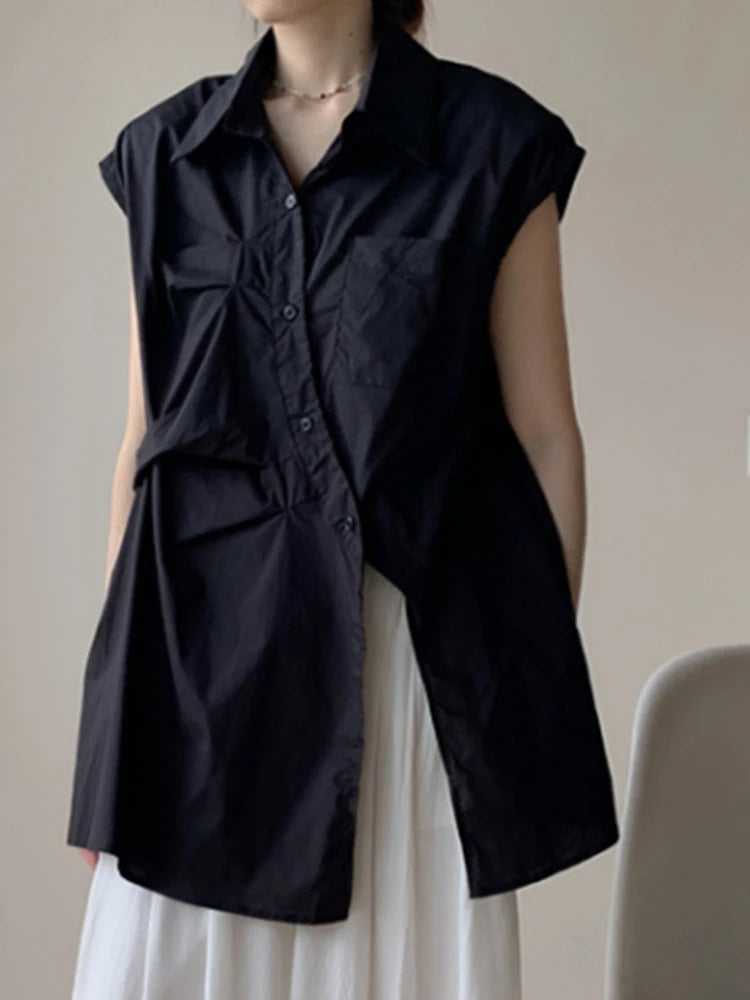 Slit Blouse