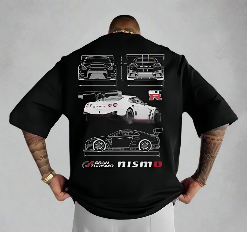 Men's Enthusiasts Loose Fit Plus Size T-shirt