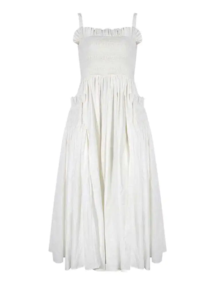 Sling Backless Vintage Dress