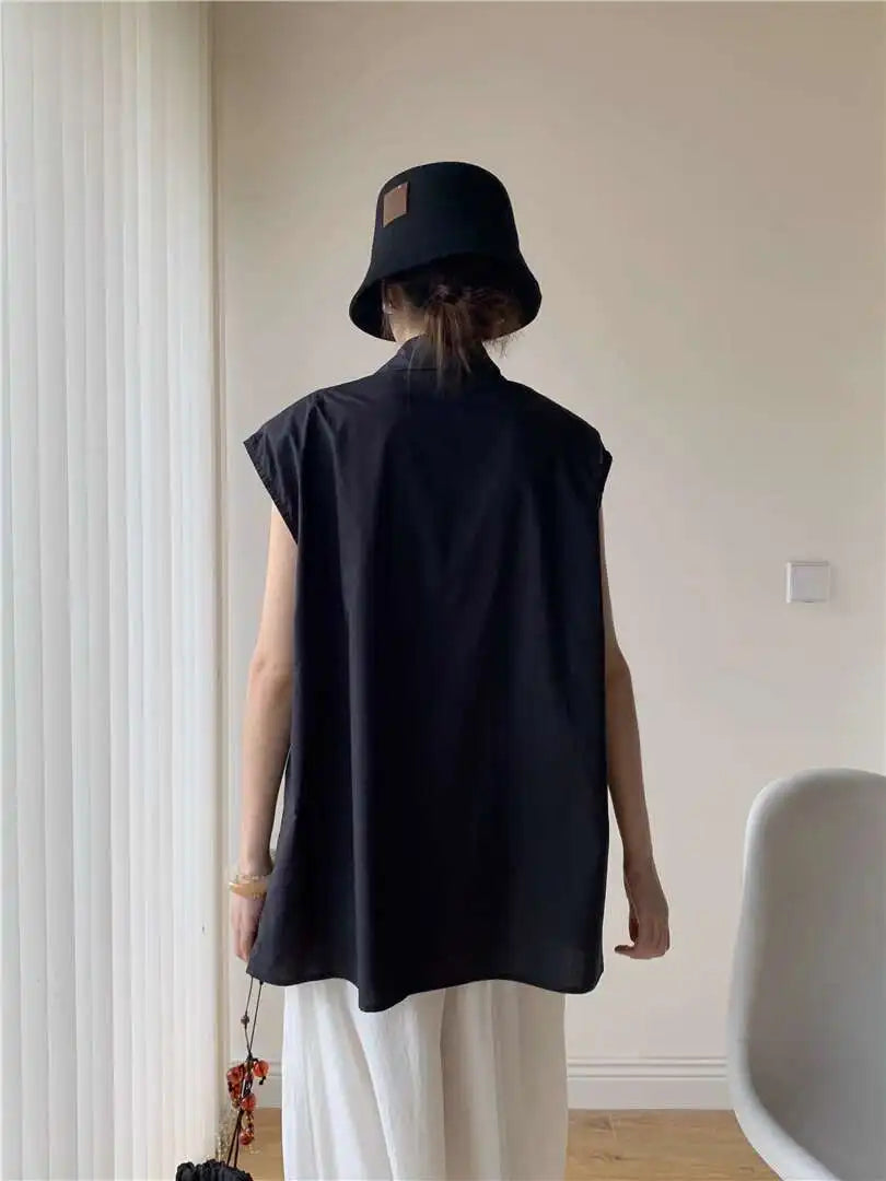 Slit Blouse