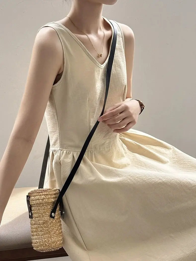 Artistic Vest Dress for Women| Blue Moon Fashion