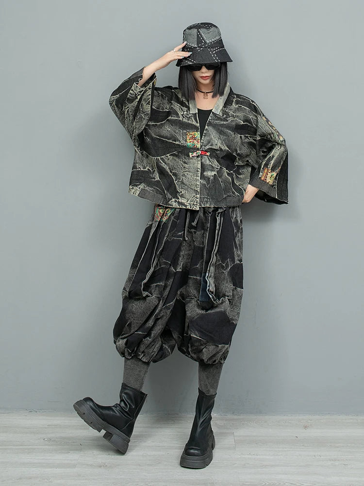 Blue Moon Fashion Personality Trendy Two-piece Set