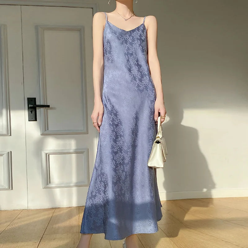 Satin Suspended Dress