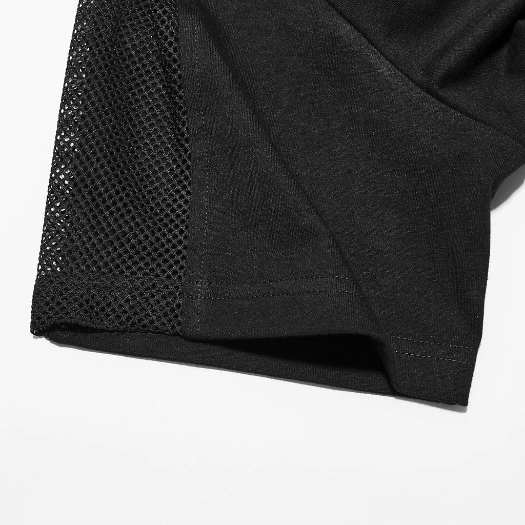 Men's RebelliousHooded Loose T-shirt
