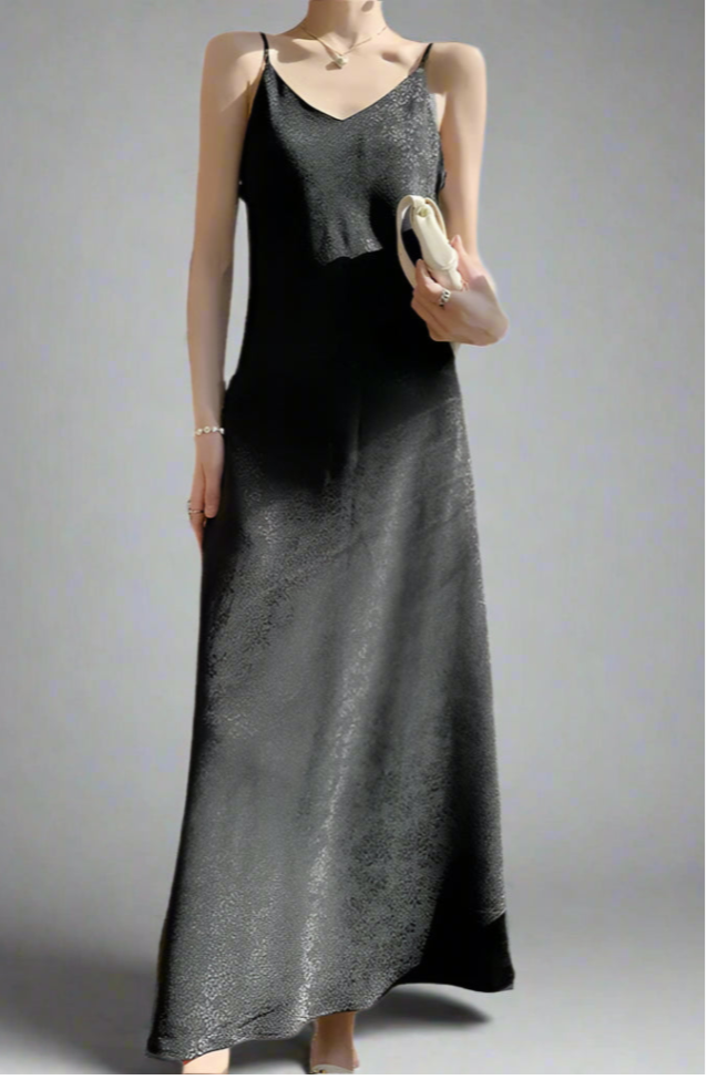 Satin Suspended Dress