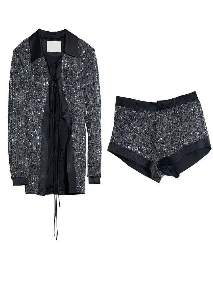 Sequins S Two Piece Suit
