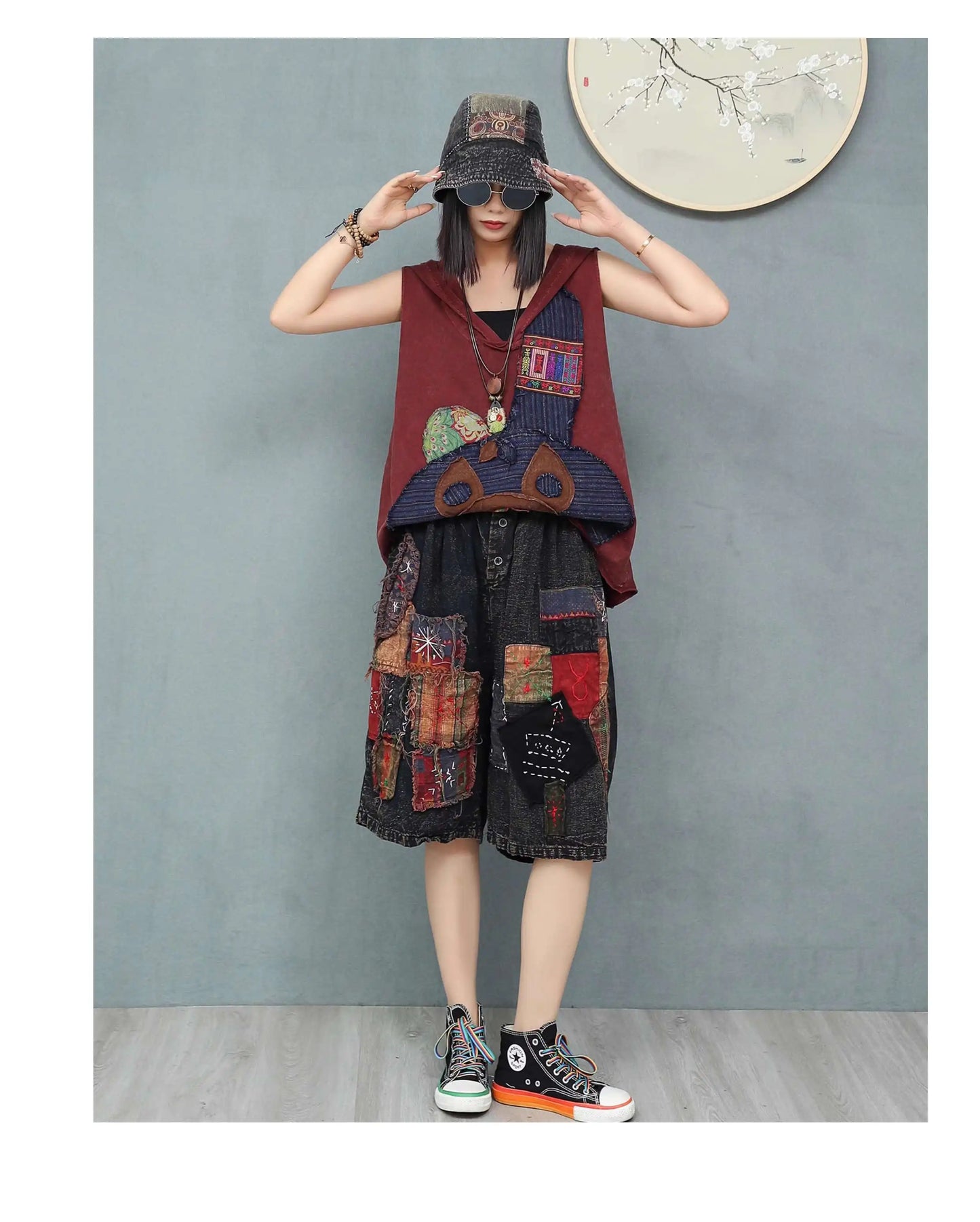 Fashion Denim HLM Two-piece Set