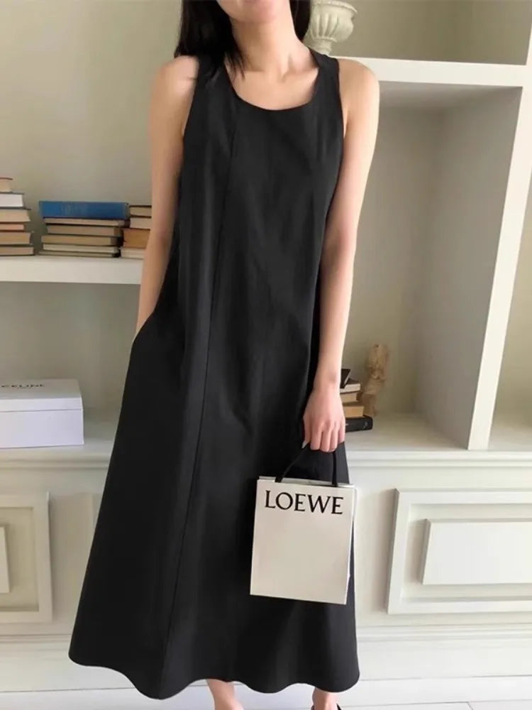 Fresh Sleeveless Tank Top Dress | Blue Moon Fashion