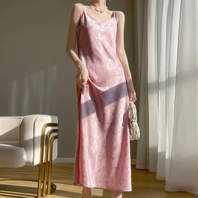 Satin Suspended Dress