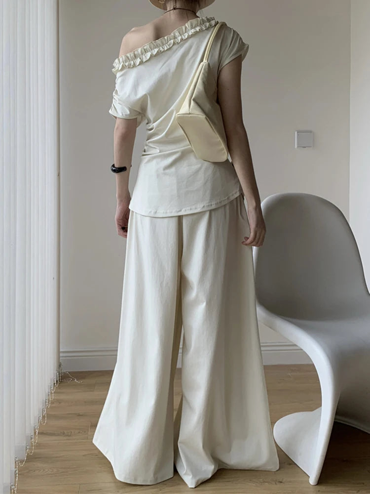 Two Pieces Sana Beige Set