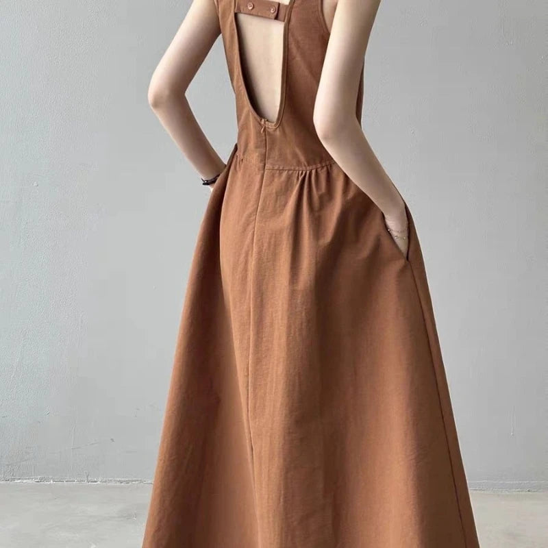 Artistic Vest Dress for Women| Blue Moon Fashion