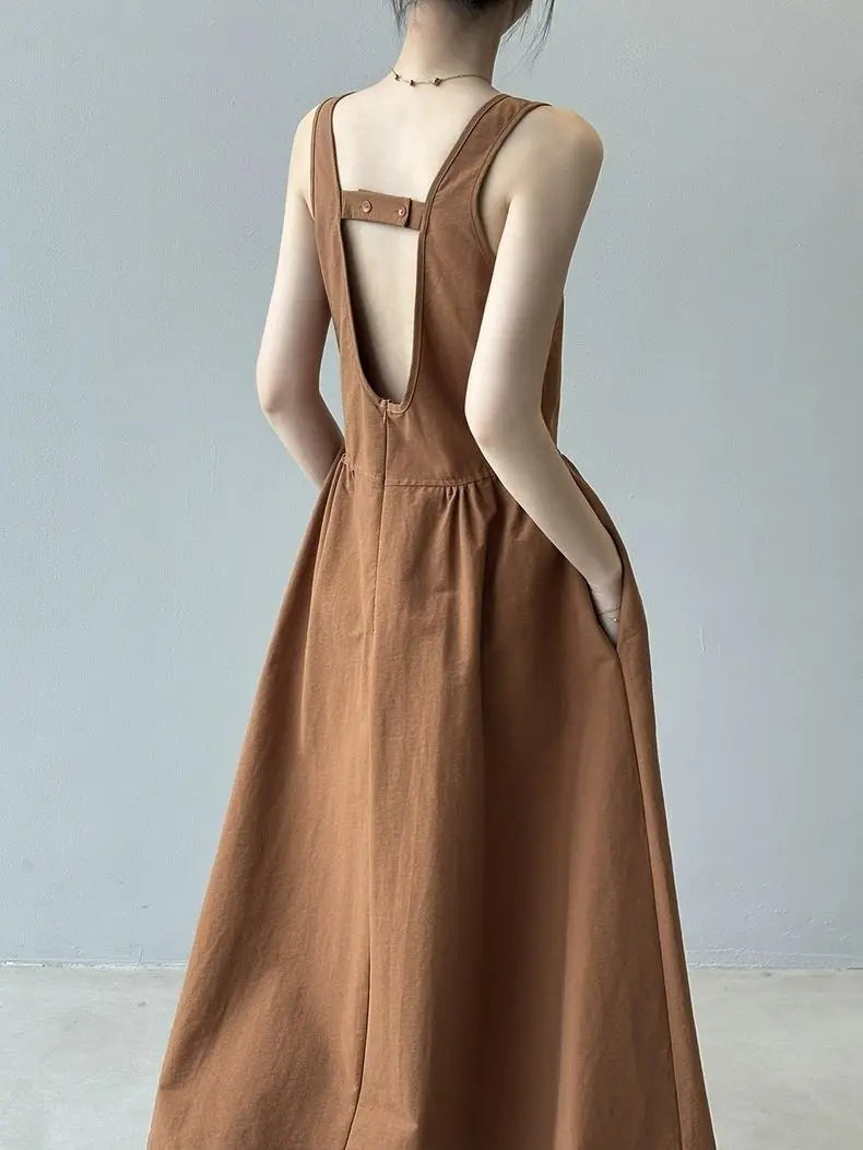 Artistic Vest Dress for Women| Blue Moon Fashion