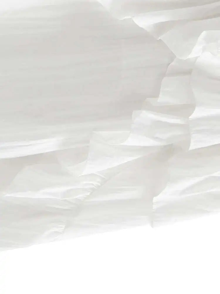 Ruffles Hem Skirt