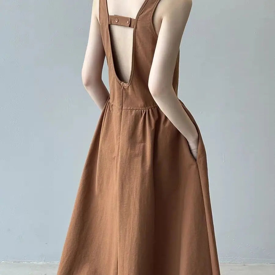 Artistic Vest Dress for Women| Blue Moon Fashion