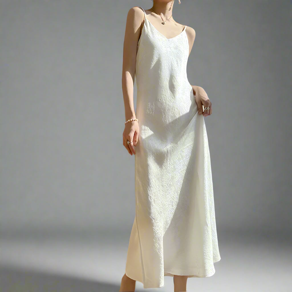 Satin Suspended Dress