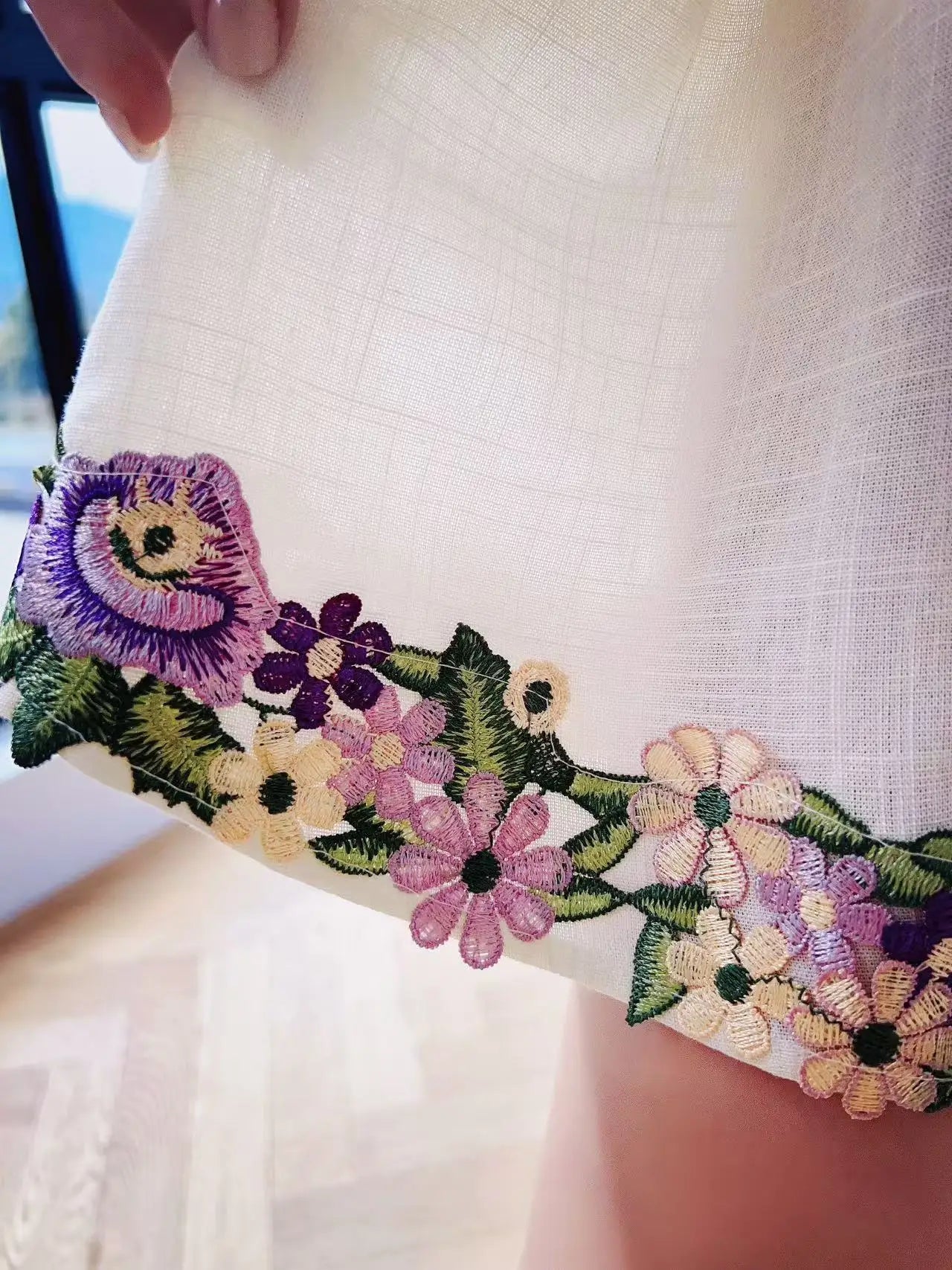 Blue Moon Fashion Embroidery Dress