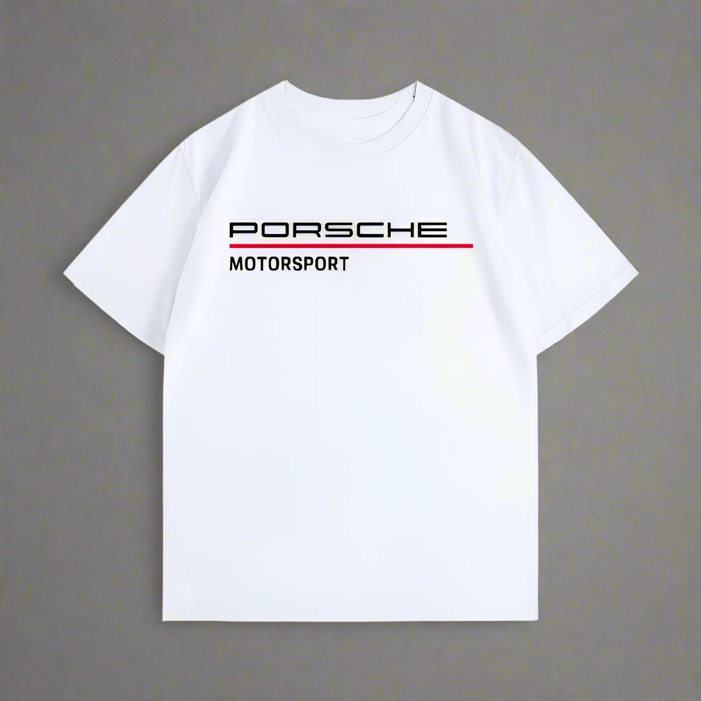 Classic High Quality Men Porsche T-shirt