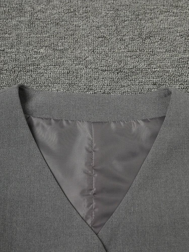 Blue Moon Fashion Gray Suit 3 Piece Set Women