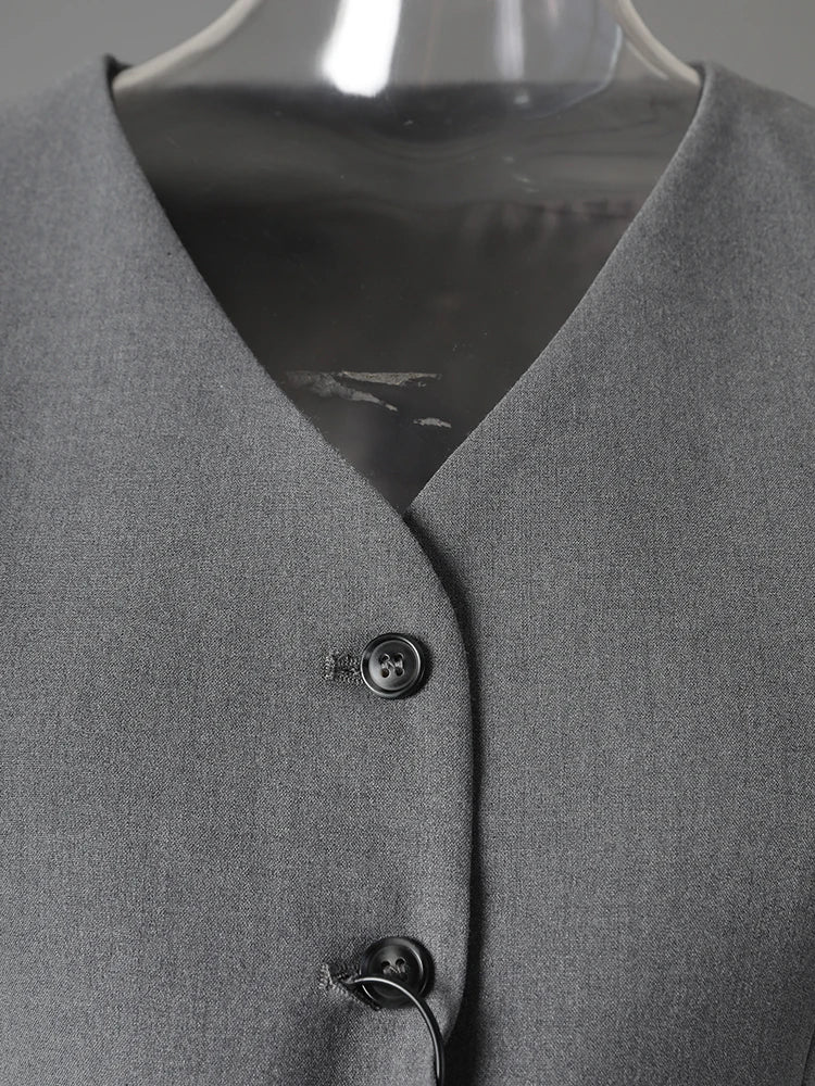 Blue Moon Fashion Gray Suit 3 Piece Set Women