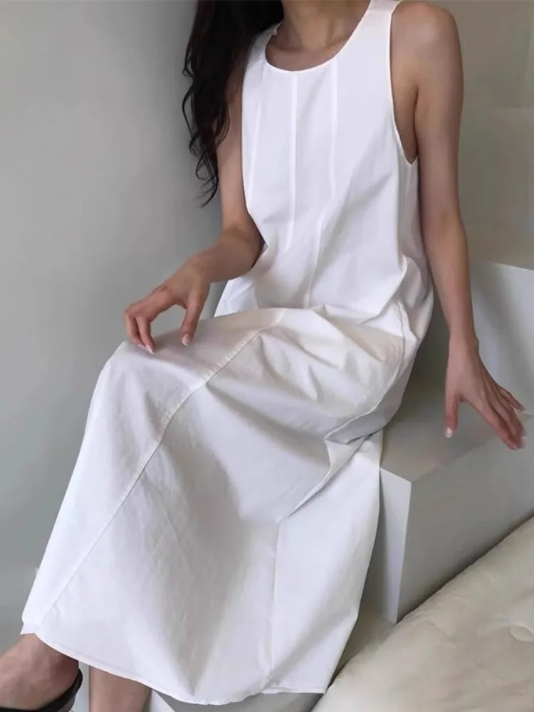 Fresh Sleeveless Tank Top Dress | Blue Moon Fashion