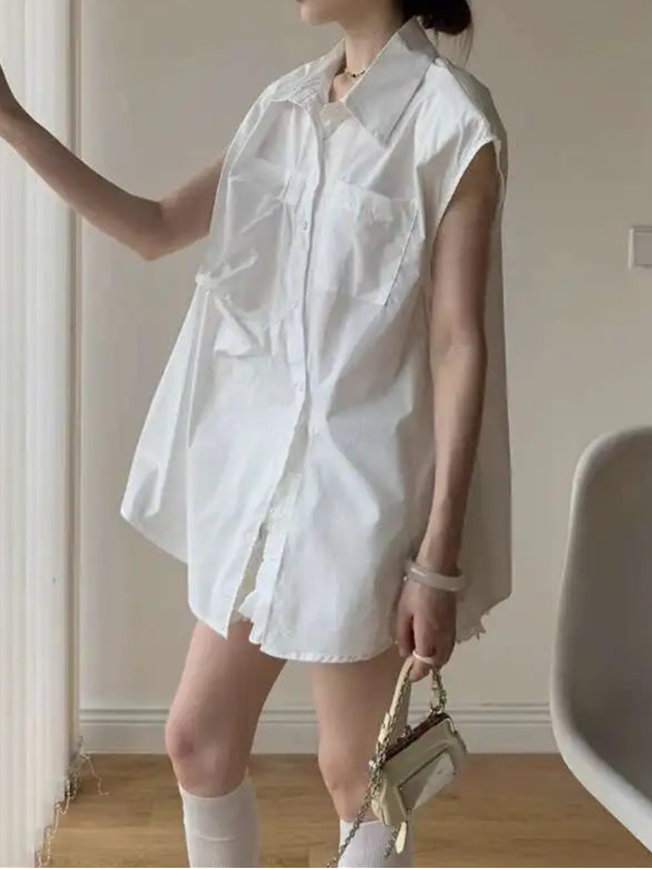 Slit Blouse