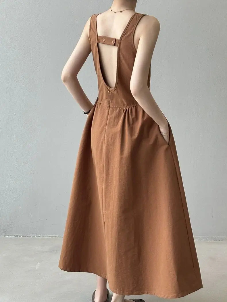 Artistic Vest Dress for Women| Blue Moon Fashion