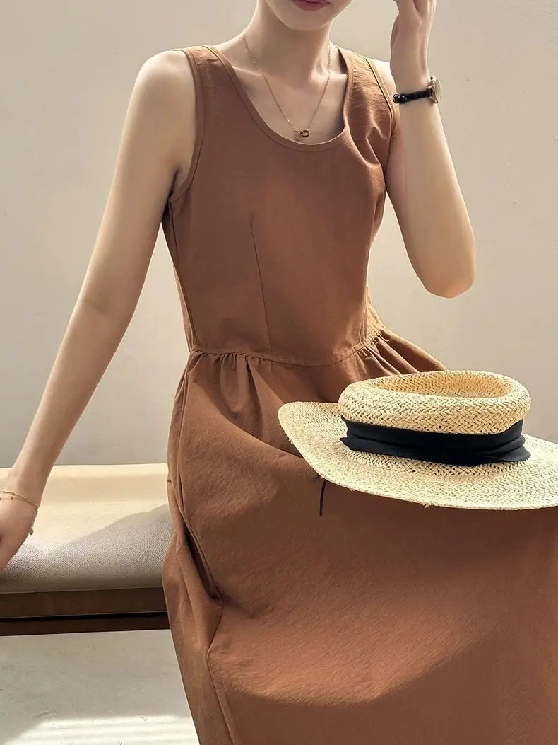 Artistic Vest Dress for Women| Blue Moon Fashion